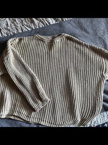 Chunky knit sweater