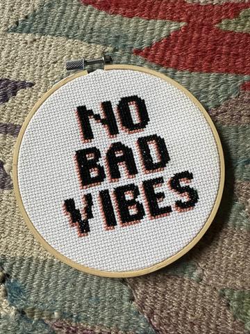 Cross Stitch Wall Hanging