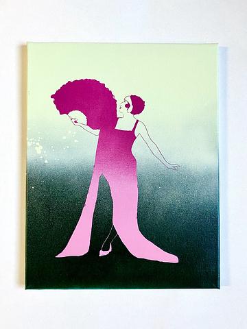 Deco dolls painting