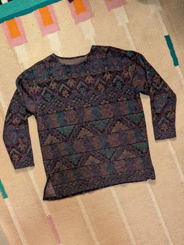 Purple Fuzzy Long sleeve