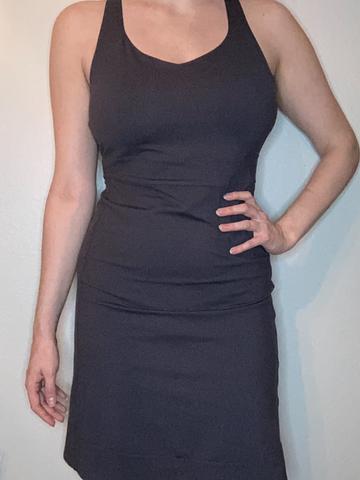 Toad & Co Gray Racerback Dress