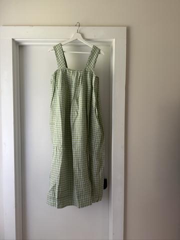 linen tent dress