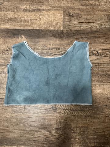 Linen Crop Top