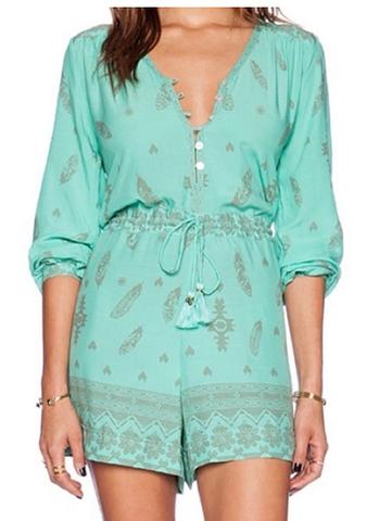 Skull Tribe Playsuit