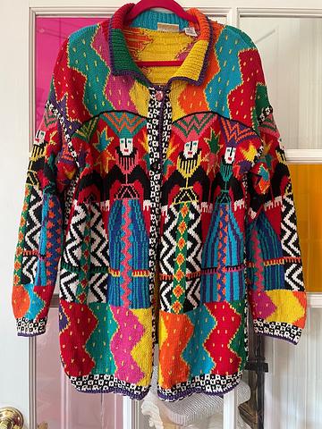 1980s Novelty Cardigan