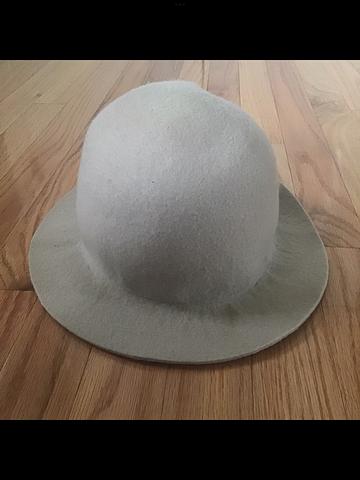 Brookes Boswell Yama Hat SZ Small - Light Gray Wool Felt
