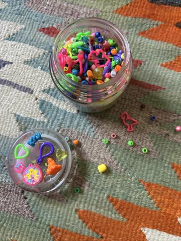 Lisa Frank Vintage Bead Set