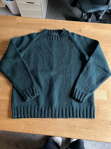 Raglan sweater