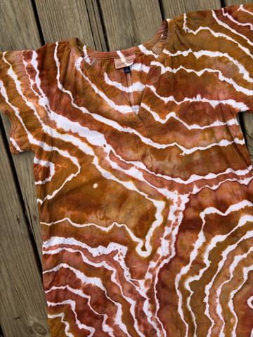 100% Cotton Ice Dyed Dress