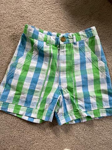 gingham shorts