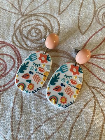 Acrylic Pop Earrings