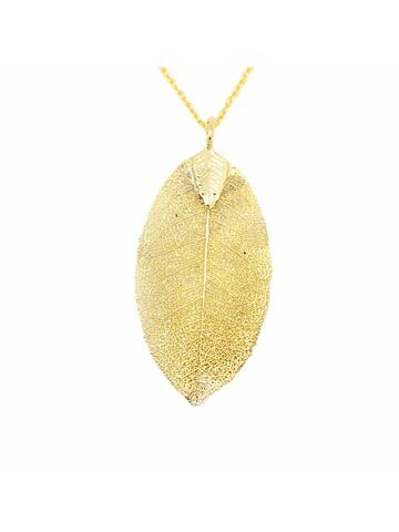 Gold Leaf Necklace