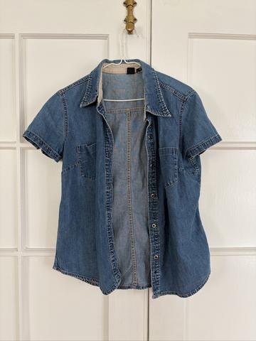 Denim Button Up