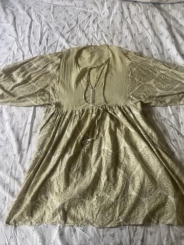 Block printed dress