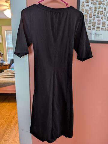 tie front nursing/maternity dress