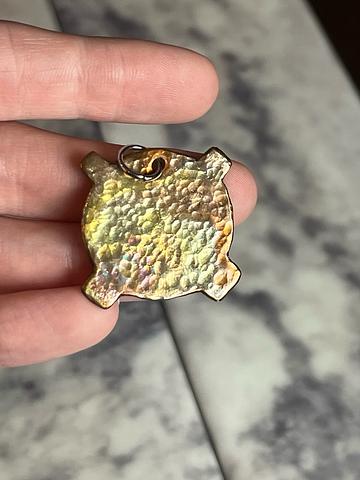 Copper screwdriver necklace