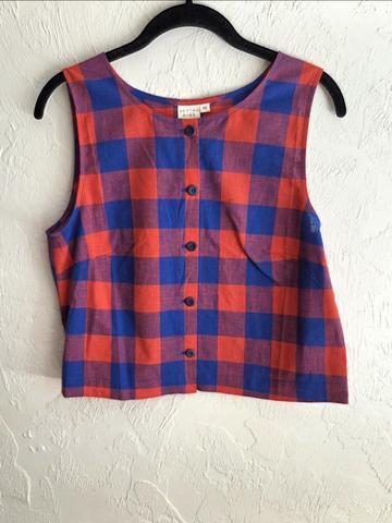 Gingham Tank