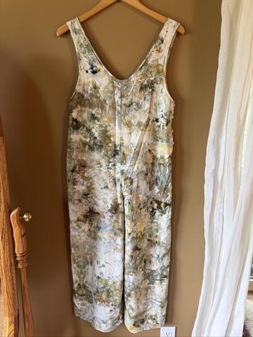 Ice Dyed Linen Jumpsuit