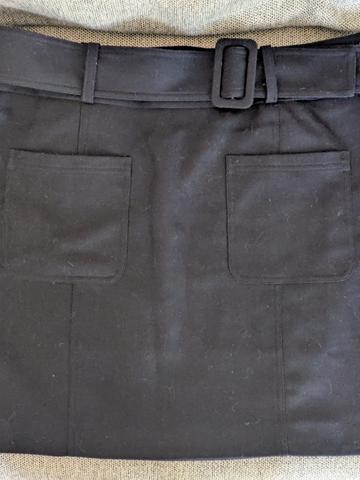 Belted Mini Skirt