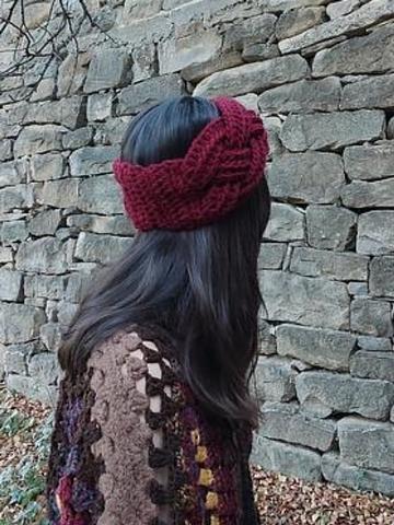 chunky braided headband