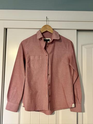 Pink button up