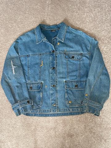 Visibly Mended Denim Jacket