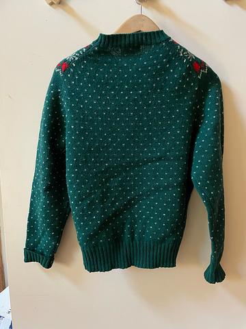 Nordic wool cardigan