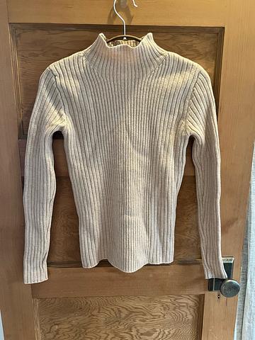 Wool Ribbed Turtleneck
