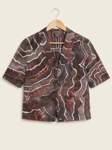 Ice Dyed Linen LOFT Blazer