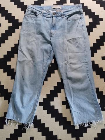 Straight leg jeans