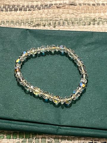 Swarovki crystal bead bracelet
