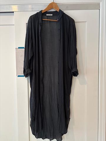 Gauzy Bamboo button shirt dress