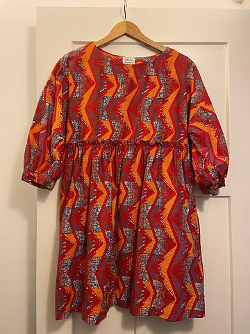 Yevu Snow Cone Smock Dress