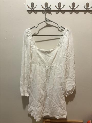 white dress NWT