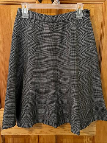 Plaid skirt