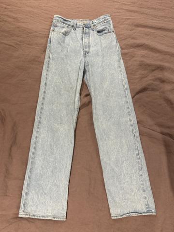 Ribcage ankle jeans
