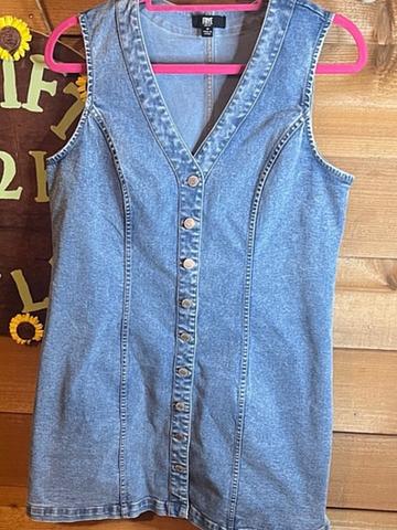 Denim dress