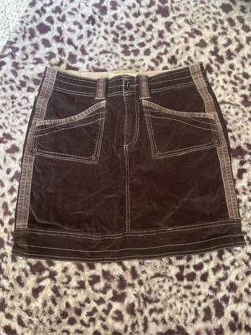 Organic Cotton Cargo Skirt