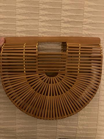 Wooden purse