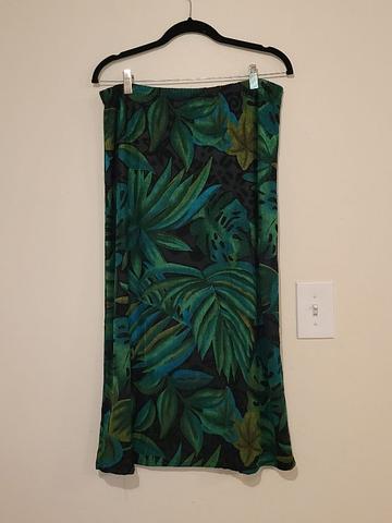 monstera leaf skirt