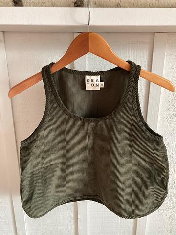 Corduroy Vest Tank