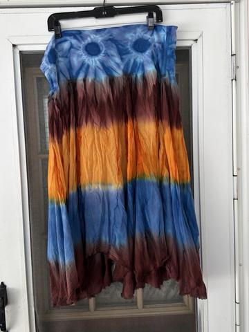 Tie dye skirt