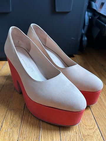 Colorblock Platform Pump