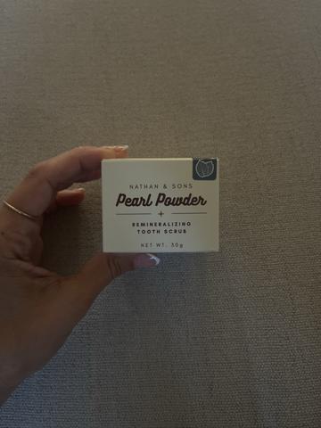 PEARL TOOTH SCRUB POWDER