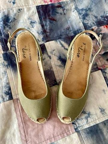 Slingback Wedge Espadrilles