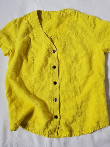 Linen button up