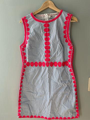 100% Cotton Striped Summer Dress