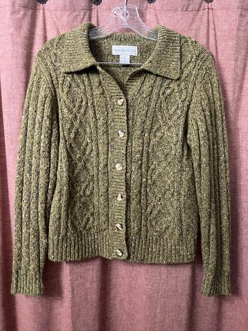 Avocado green cardigan