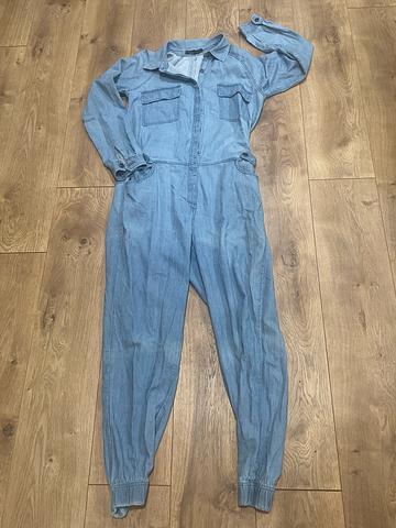 Chambray Romper