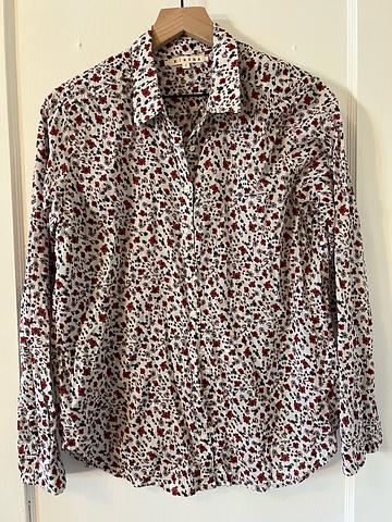 Floral button up 100% cotton